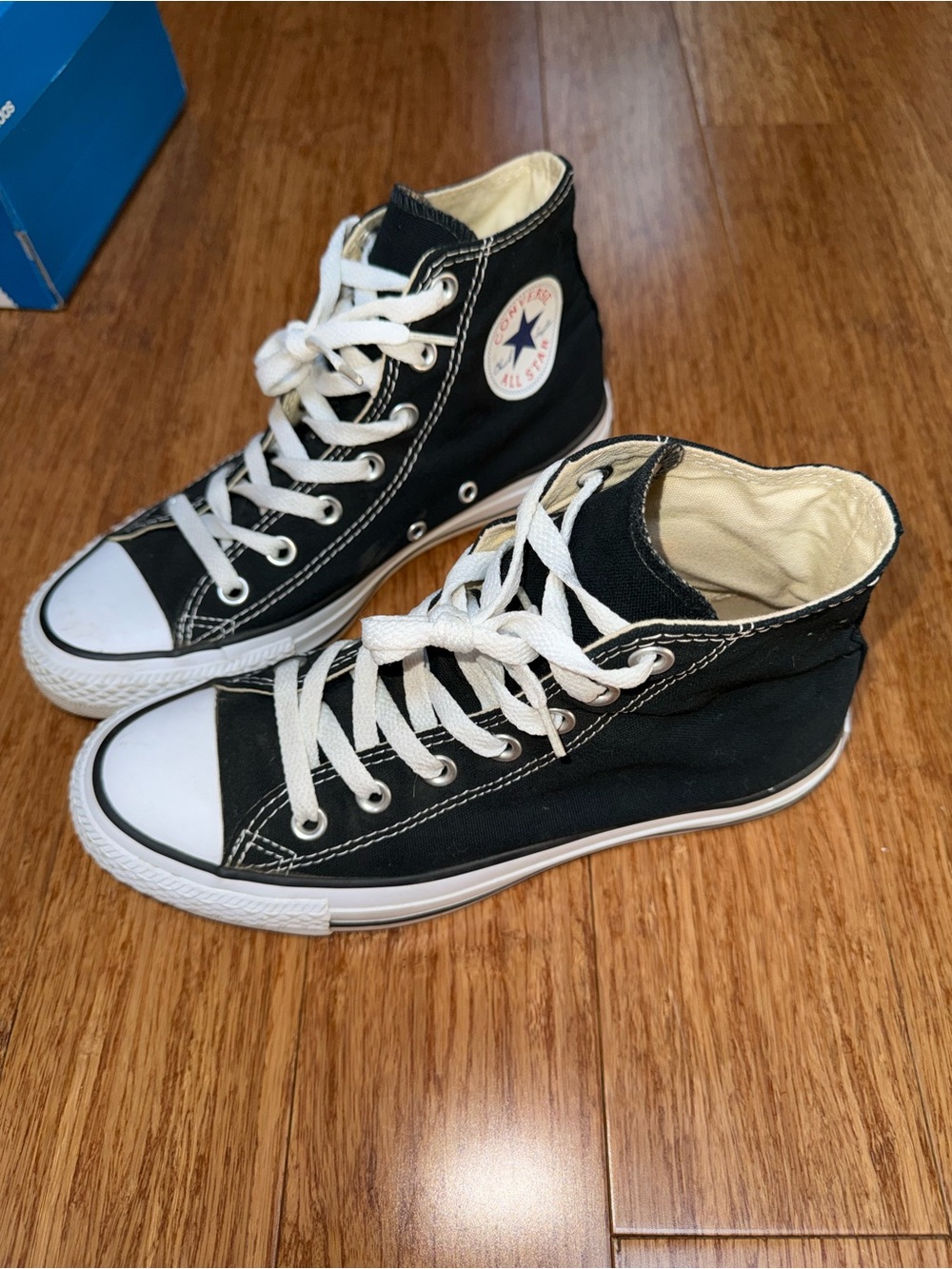 Converse Chuck Taylor All Star High Top Sneakers - Black size women 7.5 - Picture 7 of 7